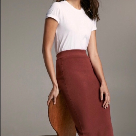 NWT Babaton sculpt knit tube skirt size xxs in Black - Picture 2 of 7